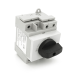 Поворотний вимикач зовнішнього монтажу HGN4-NL1-25, DC1000V, 25A, 4P, IP66, Grey