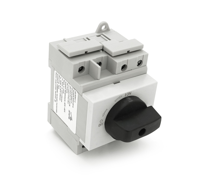 Поворотний вимикач зовнішнього монтажу HGN4-NL1-32, DC1000V, 32A, 4P, IP66, Grey
