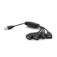 Хаб USB 2.0 4 порти (гідра), Blister Q250 Хаб USB 2.0 4 порти (гідра), Blister Q250