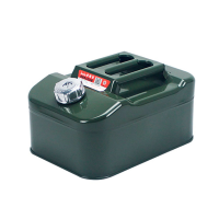 Каністра Merlion YT-HS-FX-10L, металева з клапаном + гнучка лійка, 10л, 355х255х200мм, Green Каністра Merlion YT-HS-FX-10L, металева з клапаном + гнучка лійка, 10л, 355х255х200мм, Green