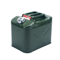 Каністра Merlion YT-HS-FX-20L, металева з клапаном + гнучка лійка, 20л, 355х255х310мм, Green Каністра Merlion YT-HS-FX-20L, металева з клапаном + гнучка лійка, 20л, 355х255х310мм, Green
