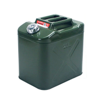 Каністра Merlion YT-HS-FX-25L, металева з клапаном + гнучка лейка, 25л, 355х255х360мм, Зелена Каністра Merlion YT-HS-FX-25L, металева з клапаном + гнучка лейка, 25л, 355х255х360мм, Зелена