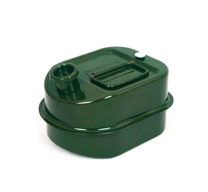 Каністра Merlion YT-HS-FX-3L, металева з клапаном, 3л, 240х180х150мм, Green