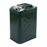 Каністра Merlion YT-HS-FX-40L, металева з клапаном + гнучка лейка, 40л, 355х255х530мм, Зелена Каністра Merlion YT-HS-FX-40L, металева з клапаном + гнучка лейка, 40л, 355х255х530мм, Зелена