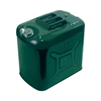 Каністра Merlion YT-HS-FX-50L, металева з клапаном + гнучка лейка, 50л, 472х305х470мм, Зелена Каністра Merlion YT-HS-FX-50L, металева з клапаном + гнучка лейка, 50л, 472х305х470мм, Зелена