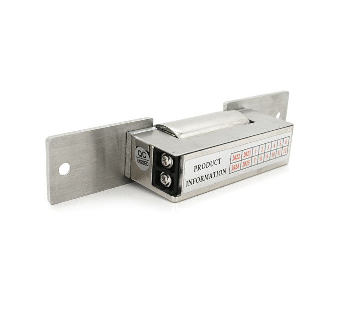 Електромеханічна клямка YOSO-AD-150KA, 12В, коротка планка NC (power closed)