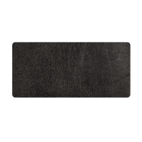Килимок 450 * 900 шкірзам, двосторонній, товщина 3 мм, Black, BOX