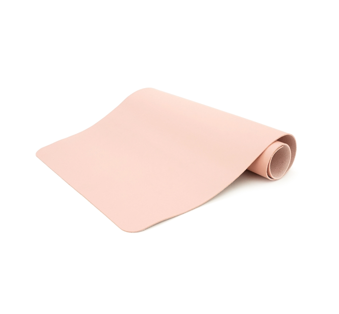 Килимок 300 * 600 шкірзам, двосторонній, товщина 3 мм, Pink, BOX