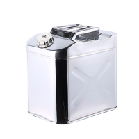 Каністра Merlion ML201-25L, нержавіюча сталь + гнучка лійка, 25л, 370х260х360мм, 2.50 кг, Silver Каністра Merlion ML201-25L, нержавіюча сталь + гнучка лійка, 25л, 370х260х360мм, 2.50 кг, Silver