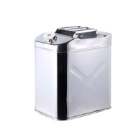 Каністра Merlion ML201-30L, нержавіюча сталь + гнучка лійка, 30л, 370х260х410мм, 2.80 кг, Silver Каністра Merlion ML201-30L, нержавіюча сталь + гнучка лійка, 30л, 370х260х410мм, 2.80 кг, Silver