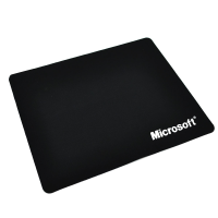 Килимок 240*200 тканинний Microsoft, товщина 2 мм, колір Black, Пакет