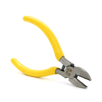 Кусачки VOLTRONIC, жовта ручка, 125мм, 55гр