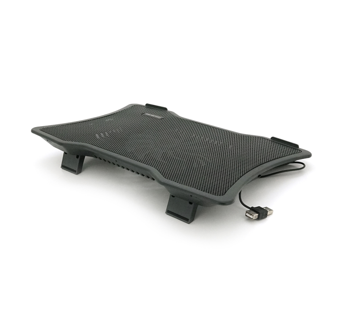 Підставка під ноутбук Pccooler N133, 10-15", 1*140mm, BLUE LED 1300±10% RPM, корпус метал+пластик, 1xUSB 2.0, Black, Box