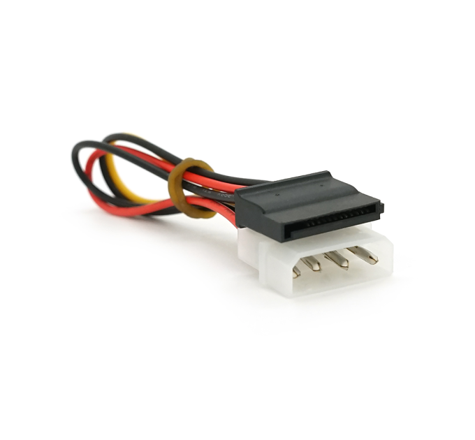 Перехідник живлення SATA (4P-1xSATA), 0.2m, Пакет