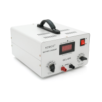 Зарядний пристрій для акумуляторів QCL-B30, AGM / LiFePO4, output:12-72V, 5А-40А, крокодили, 290x247x157mm