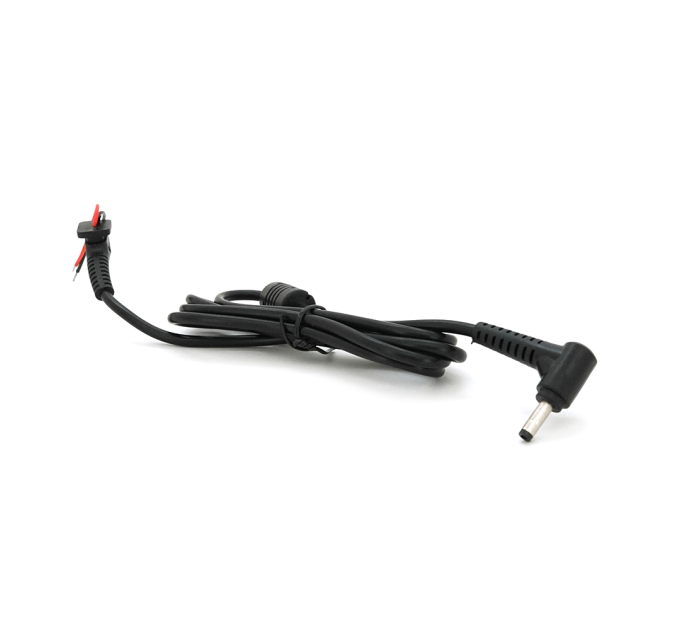 Кабель (asus, acer) 4,0х1,7, 1 ферит, довжина 1,2 м штекер 90°