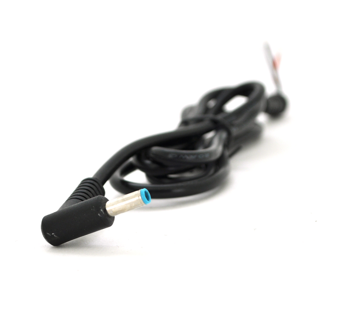 Кабель (asus, HP) 4,5х3,0, blue pin, довжина 1,2 м, штекер 90°