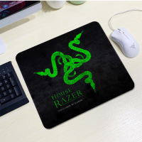 Килимок 200*240 тканинний RAZER 12, товщина 2 мм, колір Black / Green, Пакет