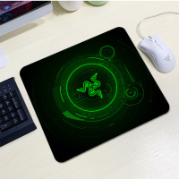 Килимок 200*240 тканинний RAZER 14, товщина 2 мм, колір Black / Green, Пакет