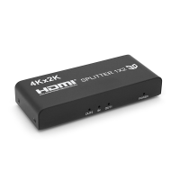 Активний HDMI сплітер 1=>2 порти, 4K, 2K, 3D, 1080Р, 1,4 версія, DC5V / 2A, Metal, Box