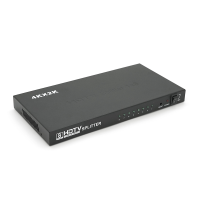 Активний HDMI сплітер 1=>8 порту, 3D, 1080Р, 4Kx2K, 1,4 версія, DC5V / 2A Q20, Box