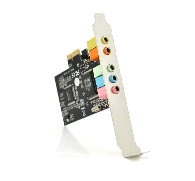 Звукова карта PCI-E - 5.1CH, 3D 4.1, Windows 98 / Windows2000 / XP / NT win7 32 / 64, BOX