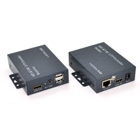Одноканальний активний подовжувач HDMI сигналу UTP кабелю. Дальність передачі: до 120 метрів, cat5e / cat6e 1080P / 3D. Управління через USB