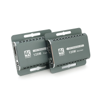 Одноканальний активний подовжувач HDMI сигналу кабелем UTP. Дальність передачі: до 120 метрів, cat5e / cat6e підтримка 4K30HZ