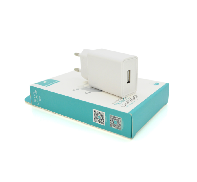 СЗУ Dolphin SC36 110-240V, 1xUSB, 5V / 2,4A, White, Box
