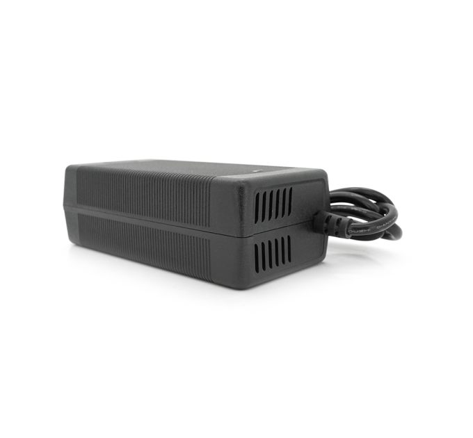 Зарядний пристрій акумуляторів LiFePO4 12V (14.6V), 4S,10A, штекер GX16, з індикацією, 133х67х45mm, 0.3kg