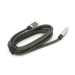Кабель Type-C to Type-C (male to male), струм 5А, Підтримка SCP, QC3.0, PD до 240Вт, довжина 1.5м, оплетка, Black, Box