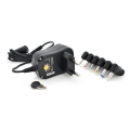 Універсальний БП Input 100V-240V 50-60Mhz, Output :3V-12V-1A 12W, 6 Г-подібних роз'ємів 2.35*0.75 / 3.0*1.1 / 3.5*1.35 / 4.0*1.7 / 5.5*2.