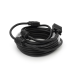 Кабель Merlion VGA 10m, male to male (тато-тато), 2 фериту, чорний, Пакет Q50