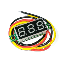 Цифровий вольтметр, діапазон вимірювань 0 -100V, 0.28
