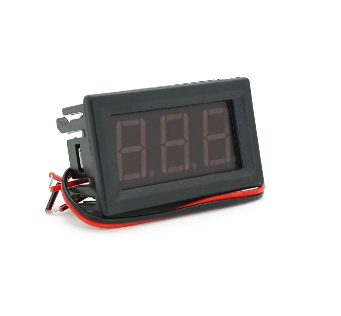 Цифровий вольтметр, діапазон вимірювань 5 -120V, Blue