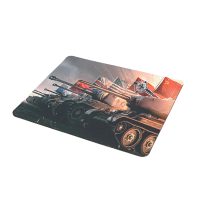 Килимок 180*220 тканинний World of Tanks, товщина 3 мм, колір Grey, Пакет