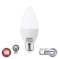 Лампа свічка ULTRA SMD LED 10W 6400K E27 1000Lm 175-250V Лампа свічка ULTRA SMD LED 10W 6400K E27 1000Lm 175-250V
