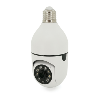 4Мп Wi-Fi відеокамера вулична-внутрішня SD / картка PiPo PP-IPC30D2MP15 PTZ 2.8mm під цоколь Е27 ICSee