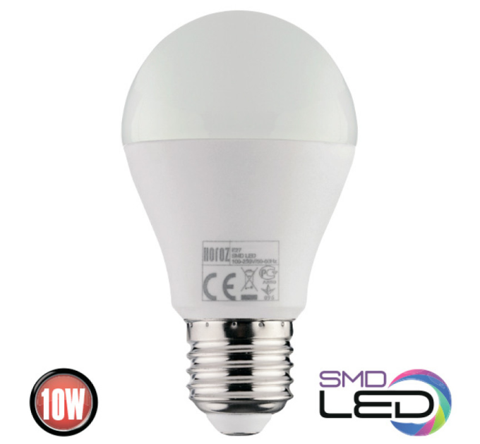 Лампа А60 PREMIER SMD LED 10W 6400K E27 1000Lm 175-250V