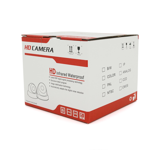 4MП Купольна внутр камера GW IPC15D4MP25 2.8mm POE LED Підсвічування