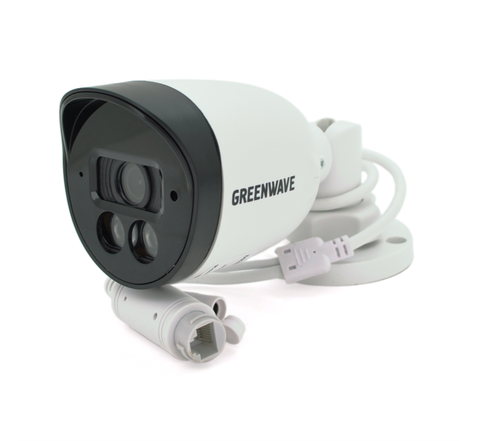 4MP Starlig Циліндрична камера з мікрофоном GW IPC17B4MP25 2.8mm POE ІЧ-підсвічування