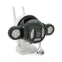 4 Мп Wi-Fi / LAN відеокамера вулична SD / карта PiPo PP-IPC25D4MP40 PTZ 2.8mm ICSee