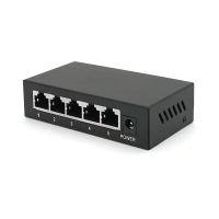 POE комутатор Merlion 4 POE 10 / 100+1 RJ45 10 / 100 зовнішній блок живлення 52V 0,92A