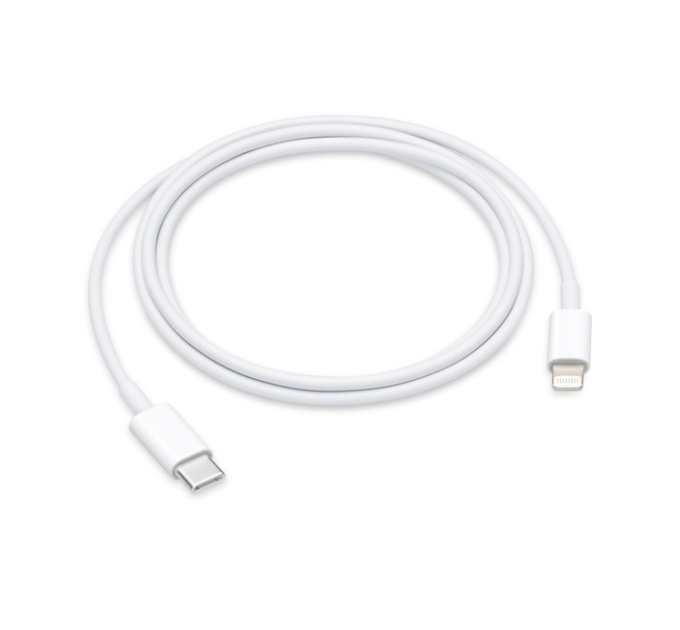 Кабель YT-AK218, 18W, Type-C-Lighting, 2.4A, White, длина 2м, BOX