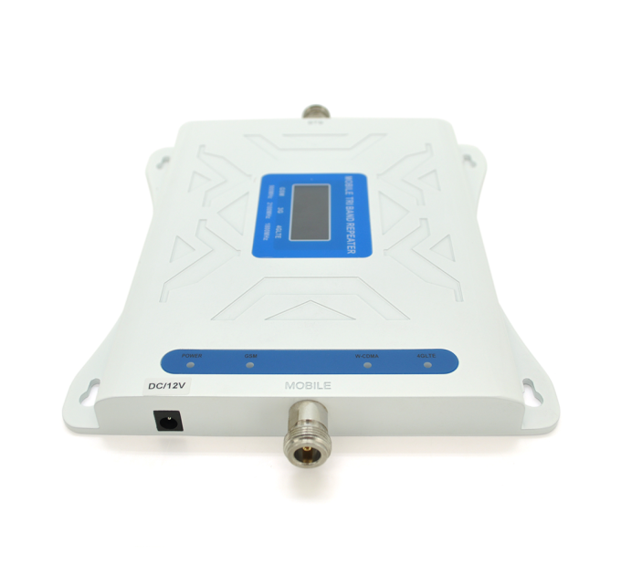 Підсилювач GSM305-3G-4G 900 / 1800 / 2100МГц. Підсилювач тридіапазонний (500-1000м.кв). White