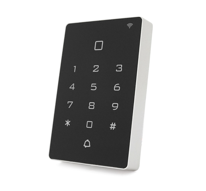 Автономний WIFI контролер з кодовою клавіатурою / зчитувачем карток MF+ Wiegand26(Tuya Smart )