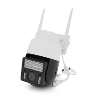5Мп Wi-Fi відеокамера вулична з сиреною та SD / картою YOSO YO-IPC43D5MP50 PTZ 2.8mm V380