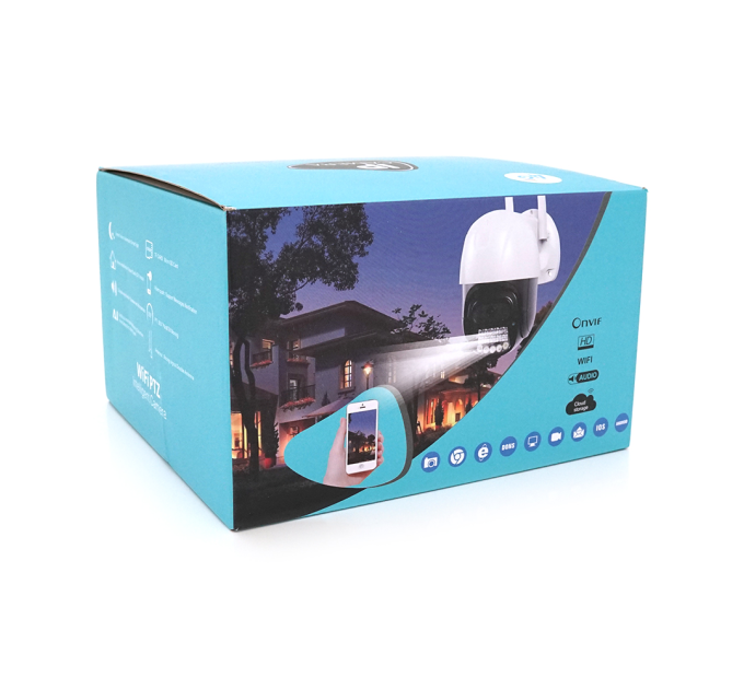 5Мп Wi-Fi відеокамера вулична з SD / картою YOSO YO-IPC44D5MP30 PTZ 2.8mm V380