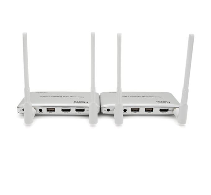 Одноканальний активний подовжувач HDMI + USB сигналу WIFI. Дальність передачі: до 200 м, 1080P