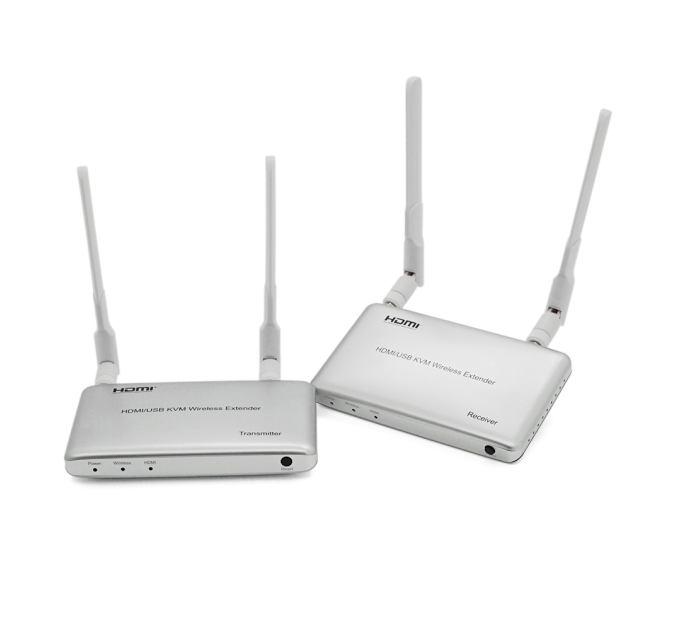 Одноканальний активний подовжувач HDMI + USB сигналу WIFI. Дальність передачі: до 200 м, 1080P